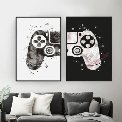 Black and White Video Game Art Prints for Gamers,
Vintage Black and White Video Game Poster Prints,
Stylish Black and White Video Game Wall Art Prints,
Unique Black and White Video Game Poster Art for Home Décor,
Custom Black and White Video Game Prints for Collectors,
