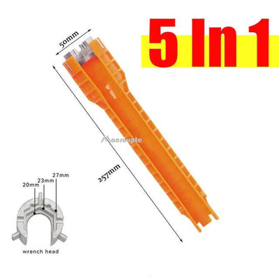 8-in-1 or 5-in-1 Flume Wrench Sink Faucet