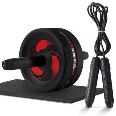 2-in-1 Ab Roller and Jump Rope Set