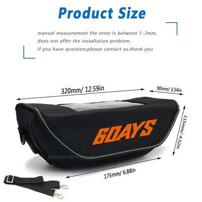 Motorcycle accessories waterproof bag for safe storage and travel,
Durable waterproof bag for motorcycle gear and accessories,
High-quality waterproof bag for motorcycle touring and adventure,
Waterproof motorcycle accessories bag with secure fastening,
Compact waterproof bag for motorcycle essentials and valuables,
Motorcycle gear waterproof bag for all-weather protection,
Heavy-duty waterproof bag for motorcycle tools and accessories,
Reliable waterproof bag for motorcycle trips and commuting,