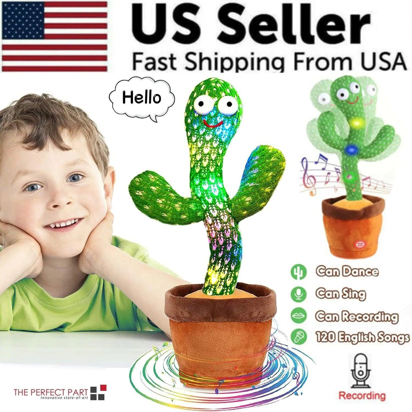 Dancing Cactus Plush Toy