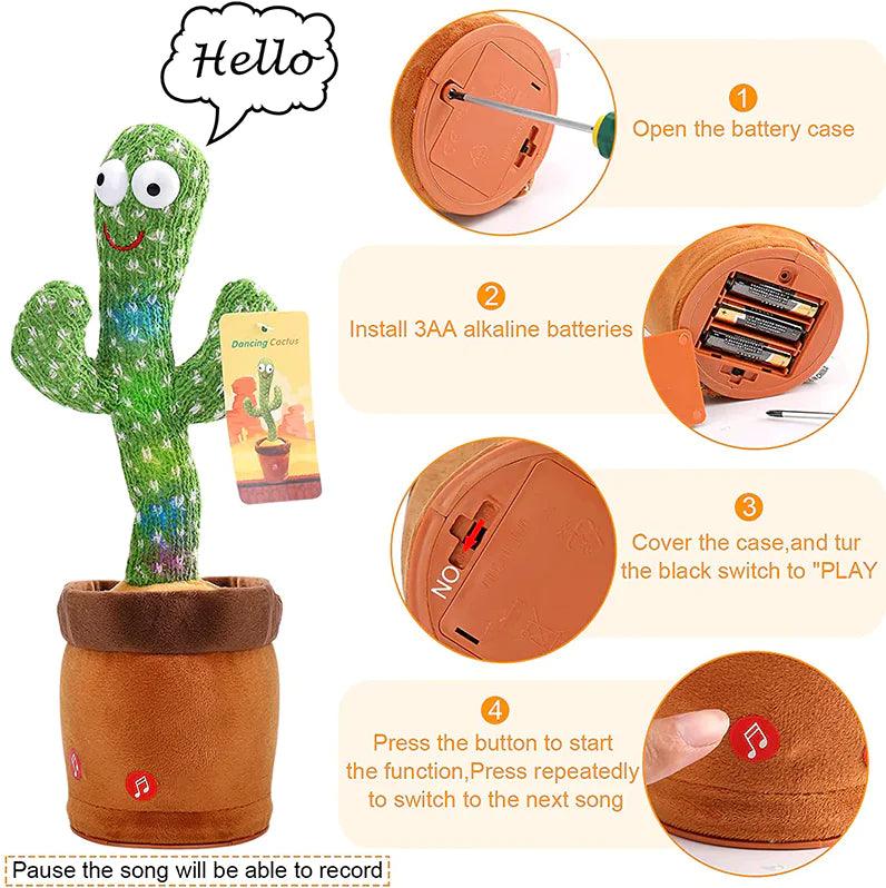 Dancing Cactus Plush Toy