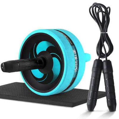 2-in-1 Ab Roller and Jump Rope Set